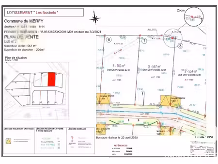 terrain constructible viabilisé à vendre
