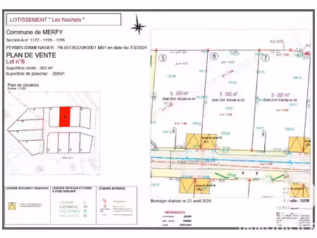 terrain constructible viabilisé à vendre