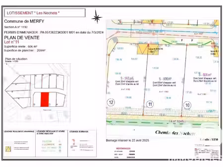 terrain constructible viabilisé à vendre