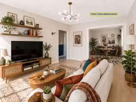 vente appartement 3 pièces à nantes rond-point de paris - blanche de castille (44000) : à 