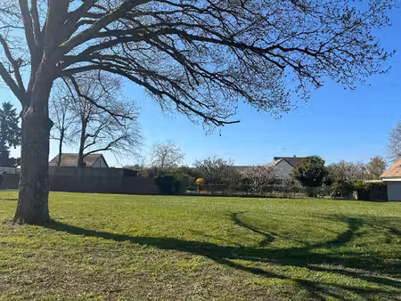 terrain constructible à vendre