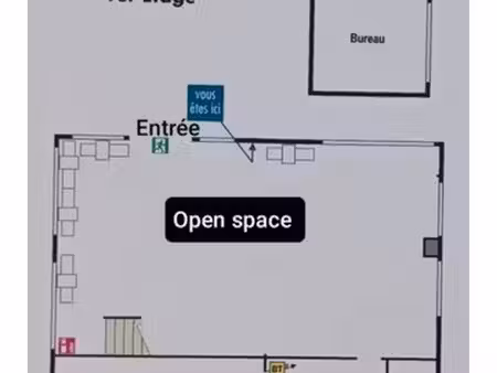 local professionnel ou commercial - direct propriétaire - 110m2