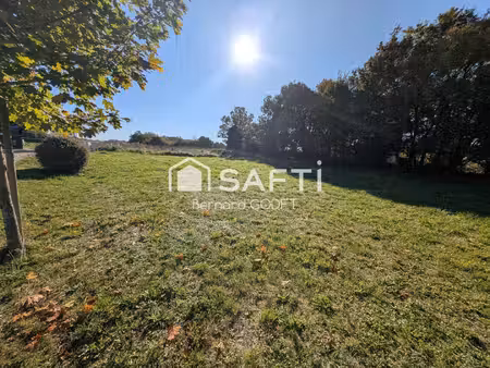 terrain constructible viabilisé à vendre