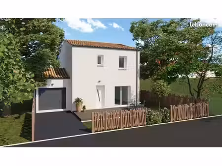 maison 3 chambres sur un terrain de 174 m² à les sables-d'olonne
