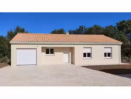 terrain avec maison neuve à vendre