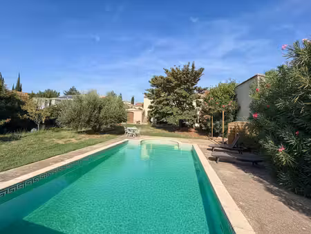 maison ouveillan t5 de 175 m2 avec piscine