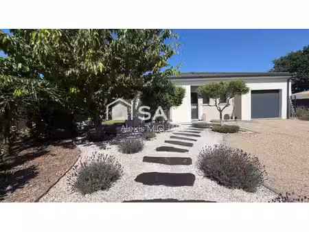 maison récente de 84 m² avec terrain de 530 m². garage motorisé de 20 m²