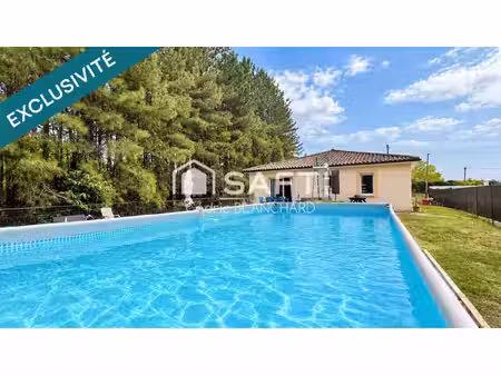 maison récente 95 m² – 3 chambres – grand terrain verdoyant