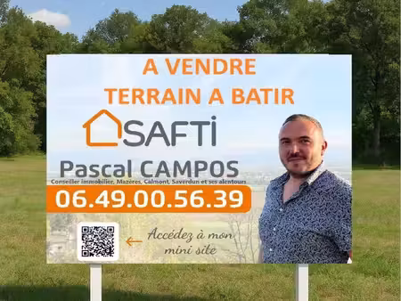 terrain constructible à vendre