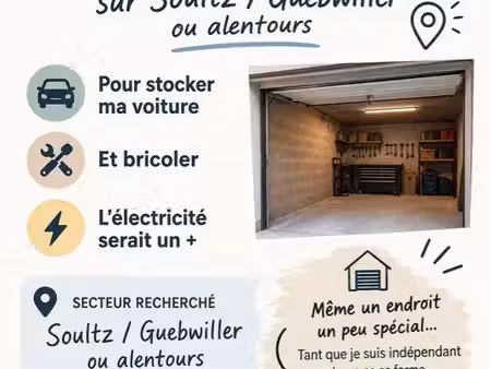 recherche garage pour voiture