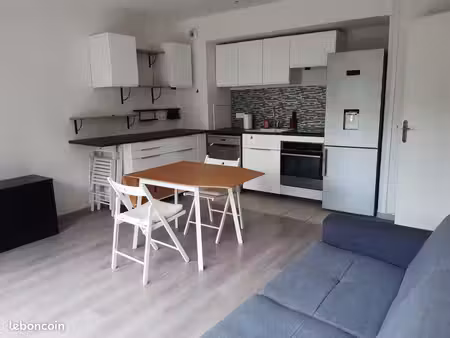 t2 meublé avec jardin louvres
