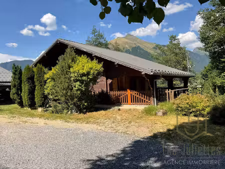 chalet authentique aux portes de morzine vue dégagée et fort potentiel d'aménagement