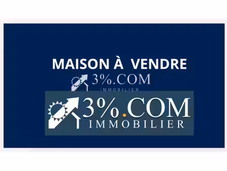 3%.com-lille  saint-maurice-pellevoisin  maison 5 pièces  cave  jardin