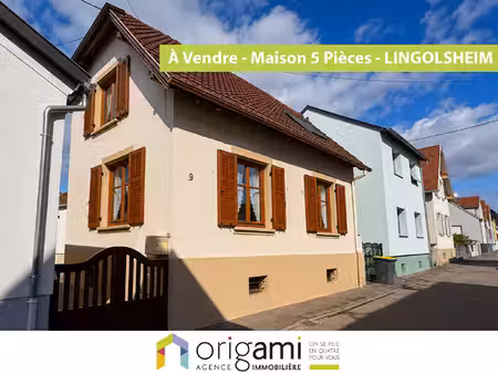 maison 5 pièces lingolsheim