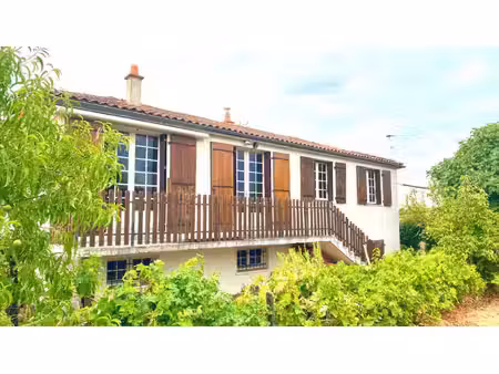 maison à vendre à benet (85490) 3 chambres grand garage pour camping-car