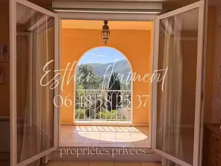 propriété d'exception style riviera 235 m²  vue panoramique cévennes  piscine chauffée ...