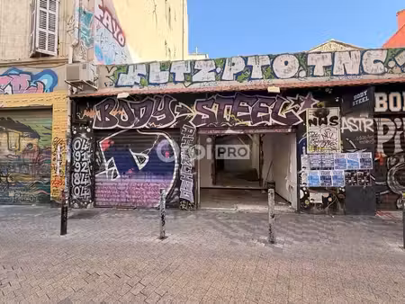 vente commerce marseille 13006 90m²