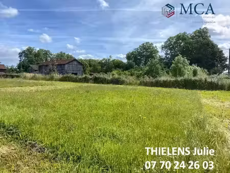 vente terrain 1383 m² à gardonne (24680)  25 000 €