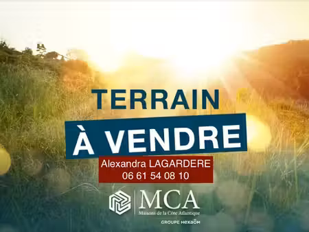 vente terrain 1900 m² à grézet-cavagnan (47250)  35 000 €