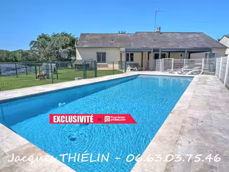 spacieuse maison familiale de 180 m² avec 7 chambres et piscine chauffée