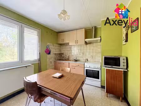 a vendre - rigny-sur-arroux- maison sur sous sols avec terrain -