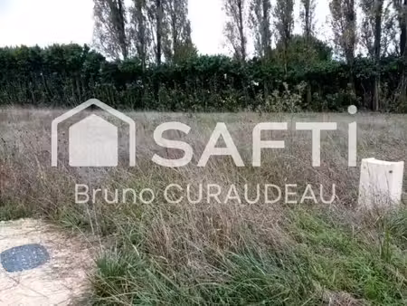 vente terrain 4026 m² virollet (17260)