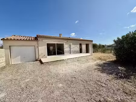 location meublée villa 4 pièces 90 m² à ferrals-les-corbières (11200)  1 040 €