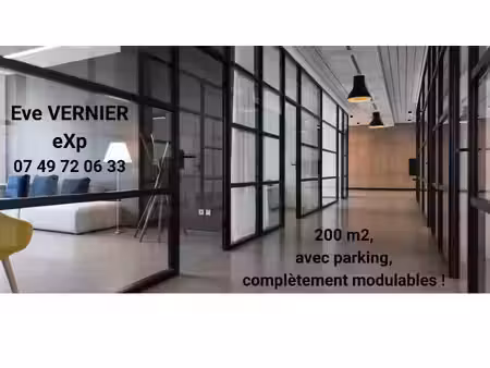 local commercial avec parking