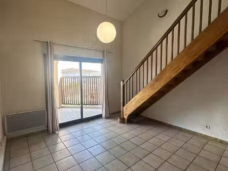 appartement 3 pièces avec mezzanine et balcon - dernier étag