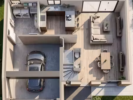 maison 4 chambres - garage de 28m2 - orcet