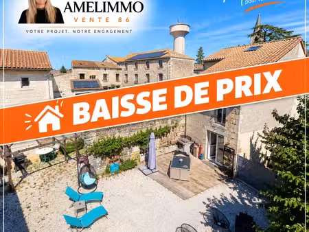 achat maison 6 pièces 180m² neuville de poitou 86170