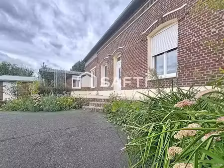 vente maison 4 pièces 101 m² à etricourt-manancourt (80360)  136 900 €