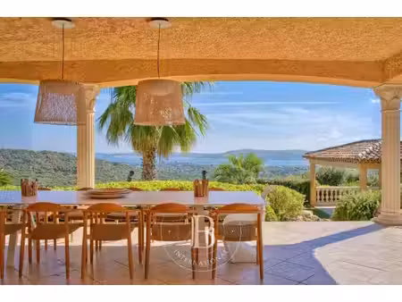 golfe de saint tropez - villa rénovée avec vue mer panoramique- 8 chambres