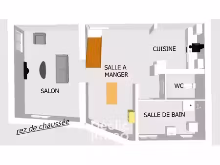vente maison 3 pièces 83m2 anville 16170 - 105000 € - surface privée