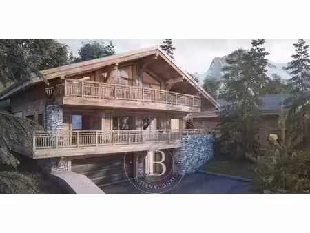 les gets - chalet d'exception neuf en vefa - quartier calme - 4 suites