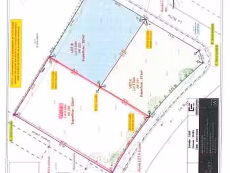 vente terrain à campbon (44750) : à vendre / 554m² campbon