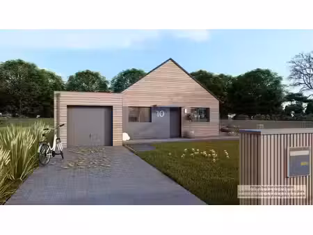 vente maison neuve 3 pièces 70 m² à locmiquélic (56570)  290 286 €
