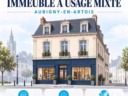 vente commerce 300 m² aubigny-en-artois (62690)