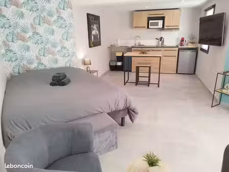 studio meublé 30 m² – tout compris – octobre à mars