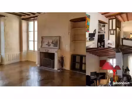 charmante maison de caractère 7 pièces 4 chambres - centre ville de mamers