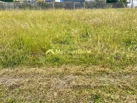 terrain constructible borné de 786 m² à treffiagat 29730