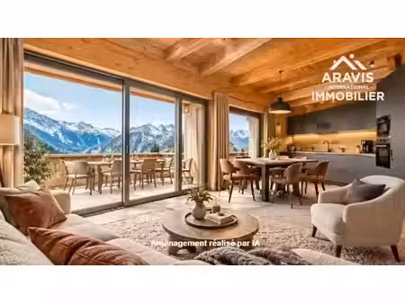vente appartement 2 pièces 57.98 m² à manigod (74230)  414 900 €
