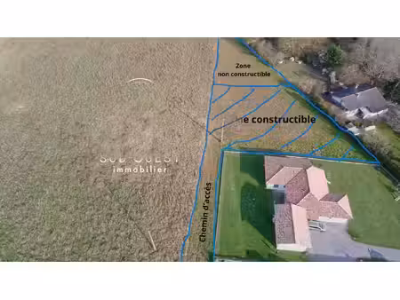 terrain constructible - saint sever -