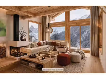 73210 peisey-nancroix superbe chalet150m²  terrasse  garages et jardin