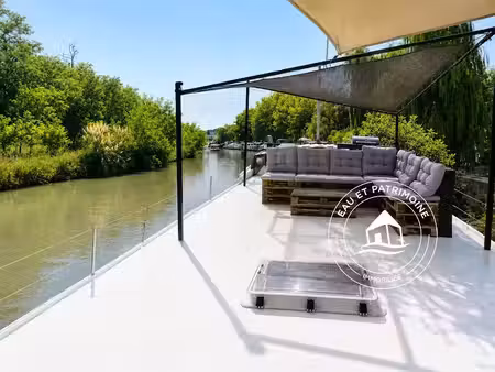 vente péniche 4 pièces 95 m² à colombiers (34440)  185 000 €