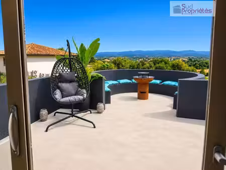 maison contemporaine vue pyrénées