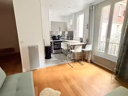 beau t2 meublé 36 m² – refait à neuf – saint-ouen (métro l13/l14)
