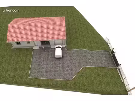 maison neuve meublée 87 m² – 3 chambres – garage 17 m² – terrain 1 300 m²