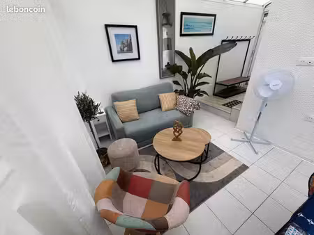 maison meublée 2 chambres - bail mobilité /mission pro/ proche brest/ 50m de la mer