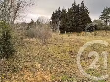 vente terrain à batir 1139 m² à salazac (30760)  68 000 €